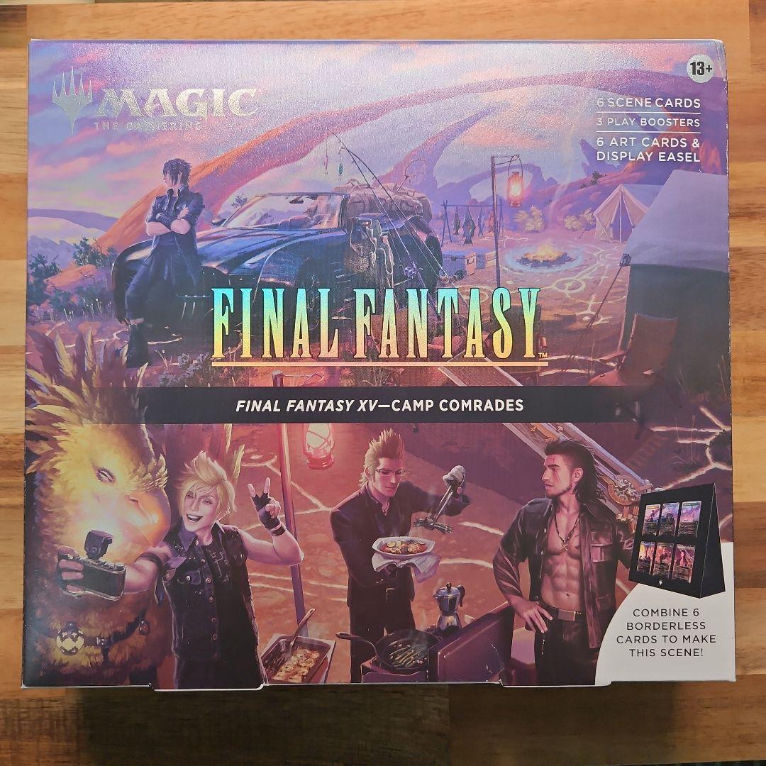 【新品未開封】MTG FF XV シーンボックス キャンプの仲間たち　英語版