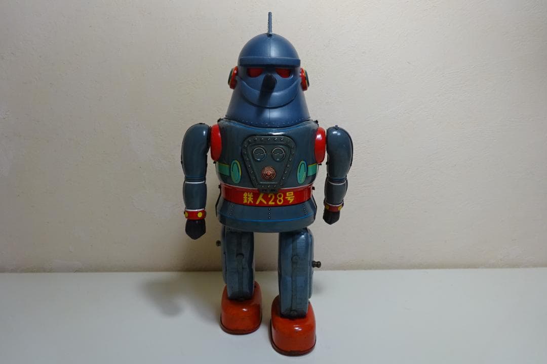 YouTube動画あり！！★野村トーイ鉄人28号No.2★ブリキロボット 昭和