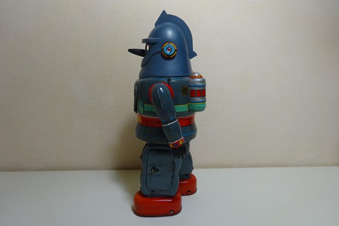 YouTube動画あり！！★野村トーイ鉄人28号No.2★ブリキロボット 昭和