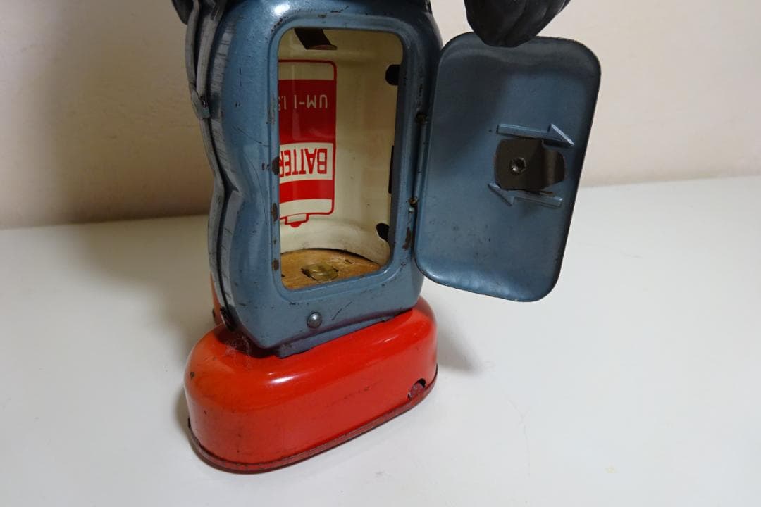 YouTube動画あり！！★野村トーイ鉄人28号No.2★ブリキロボット 昭和