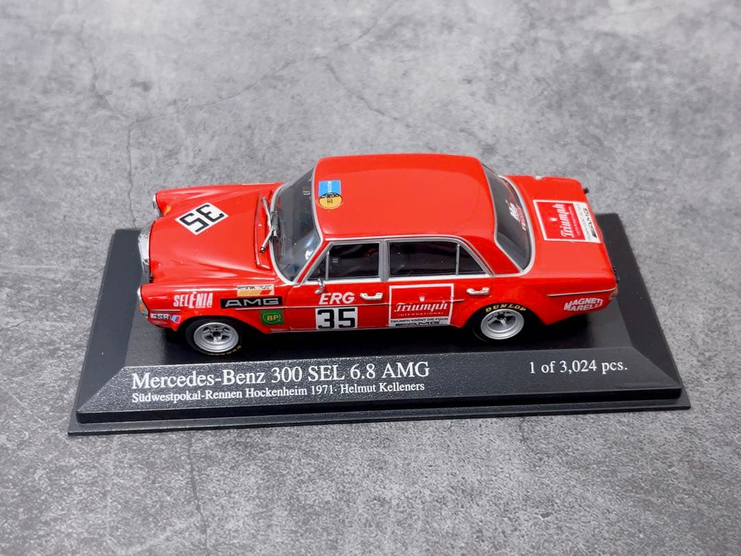 とらじ 　PMA 1/43ミニチャンプス メルセデス ベンツ　300