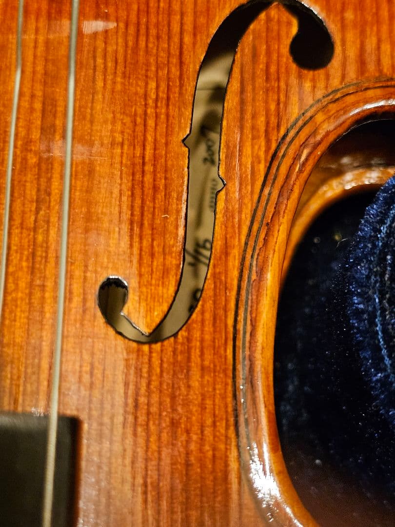 1/16 バイオリン 本体 ケース付き