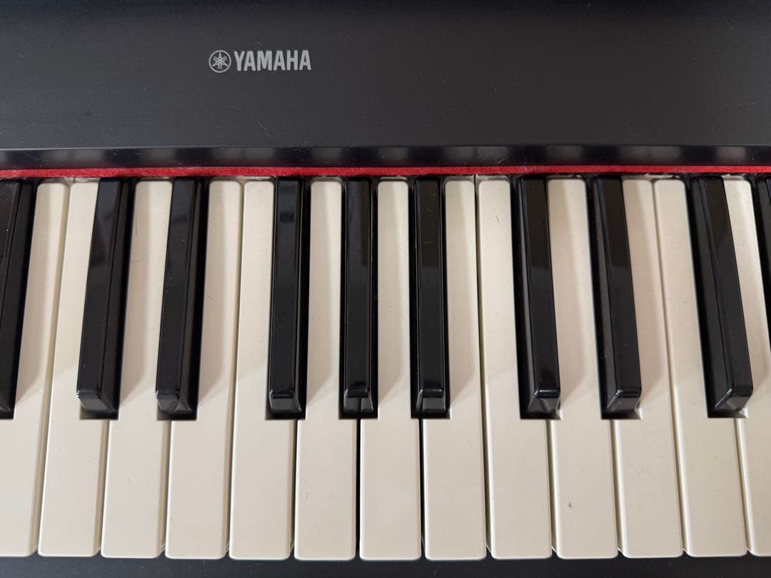 YAMAHA 電子キーボード ブラック NP-31 スタンド付き