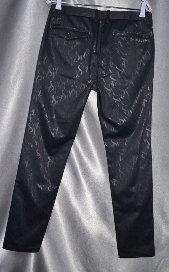新品 3L セントアンドリュース 2.2万円 秋冬 モノグラム ゴルフパンツ