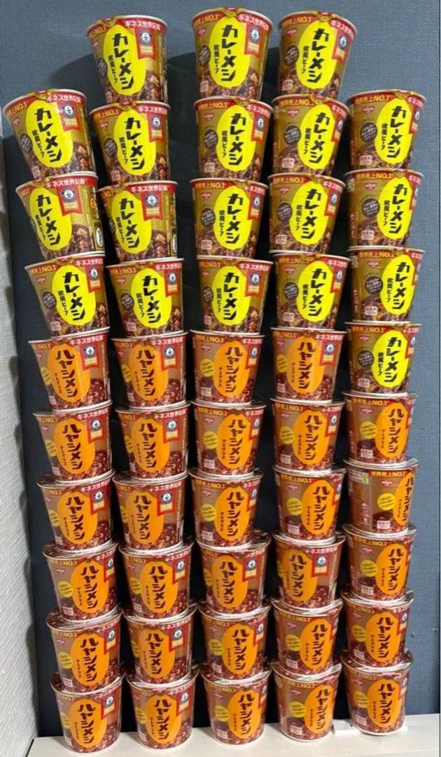 日清 カレーメシ ハヤシメシ 48個セット