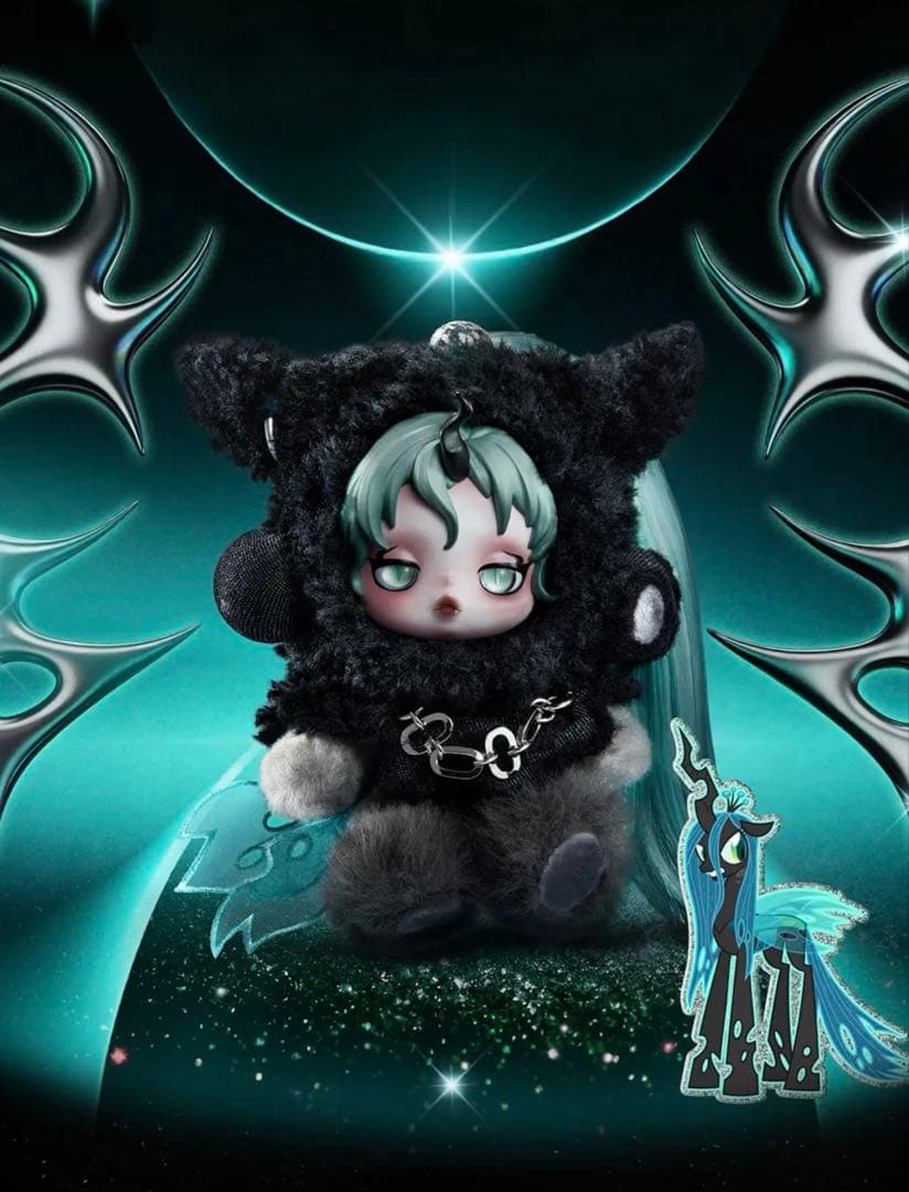 「もも」スカルパンダ　ぬいぐるみ　シークレット2点まとめ