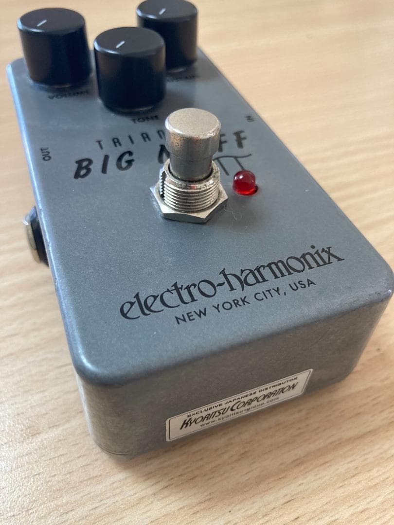 ツ*ヨ様 エレクトロ・ハーモニックス TRIANGLE BIG MUFF Pi