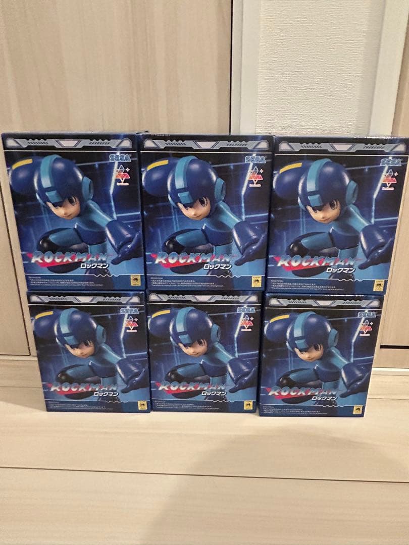 ロックマン　Luminasta フィギュア　6個セット