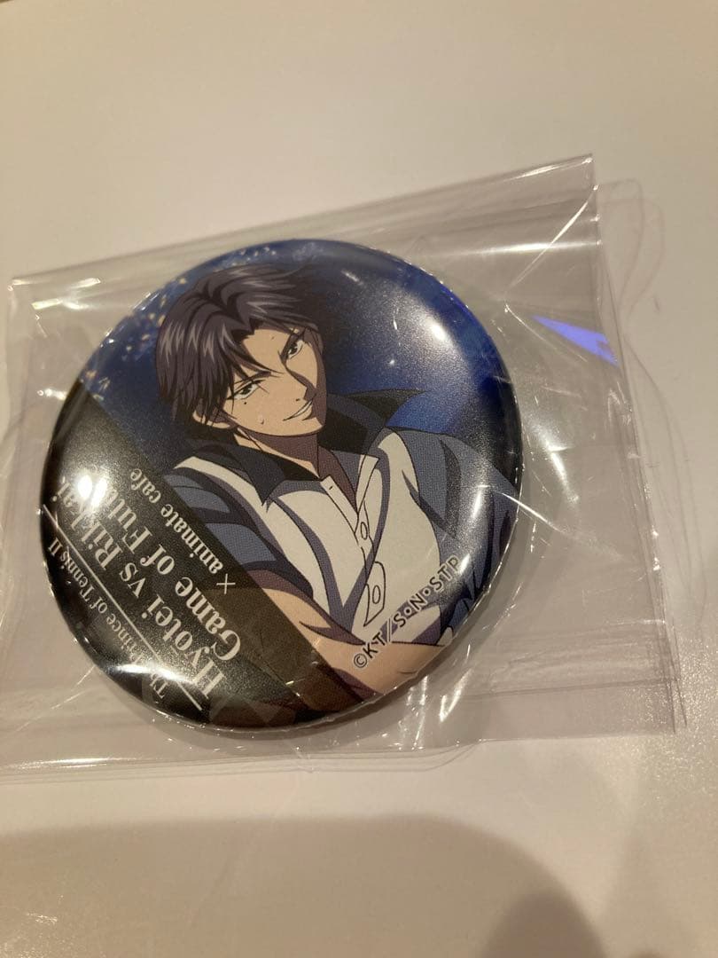 新テニスの王子様　新テニ　テニプリ　跡部景吾　缶バッジ　アニカフェ