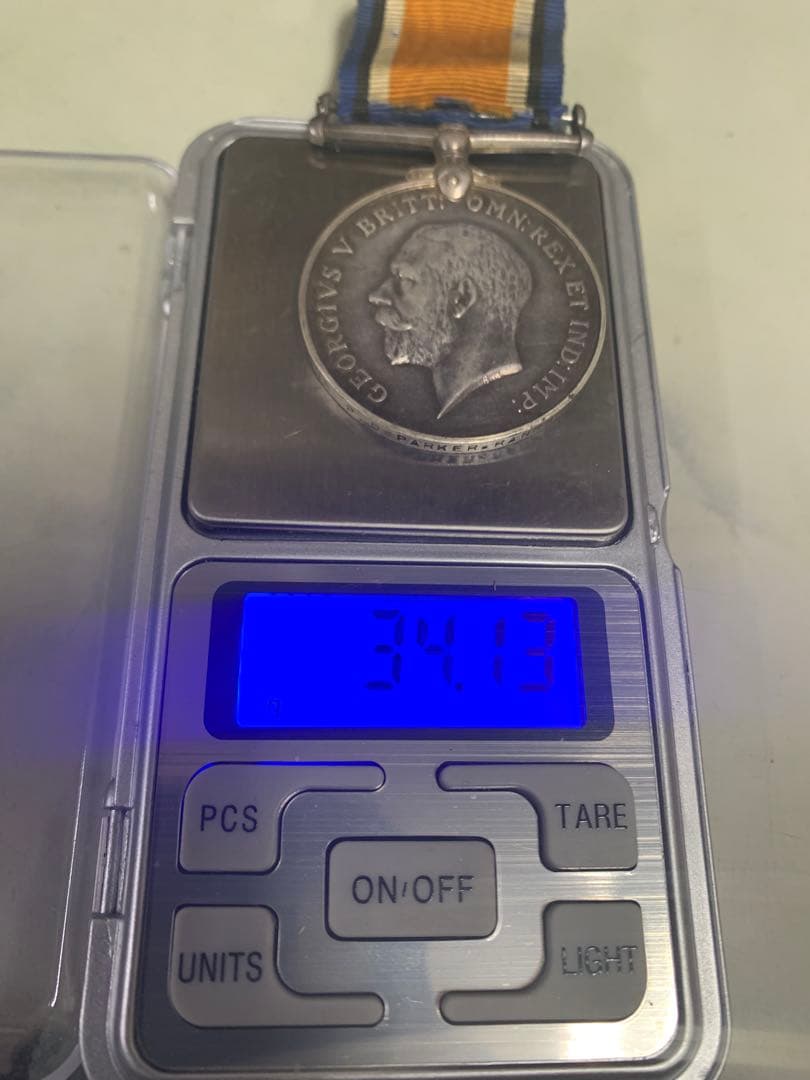 ジョージ5世 1914-1918年 従軍メダル