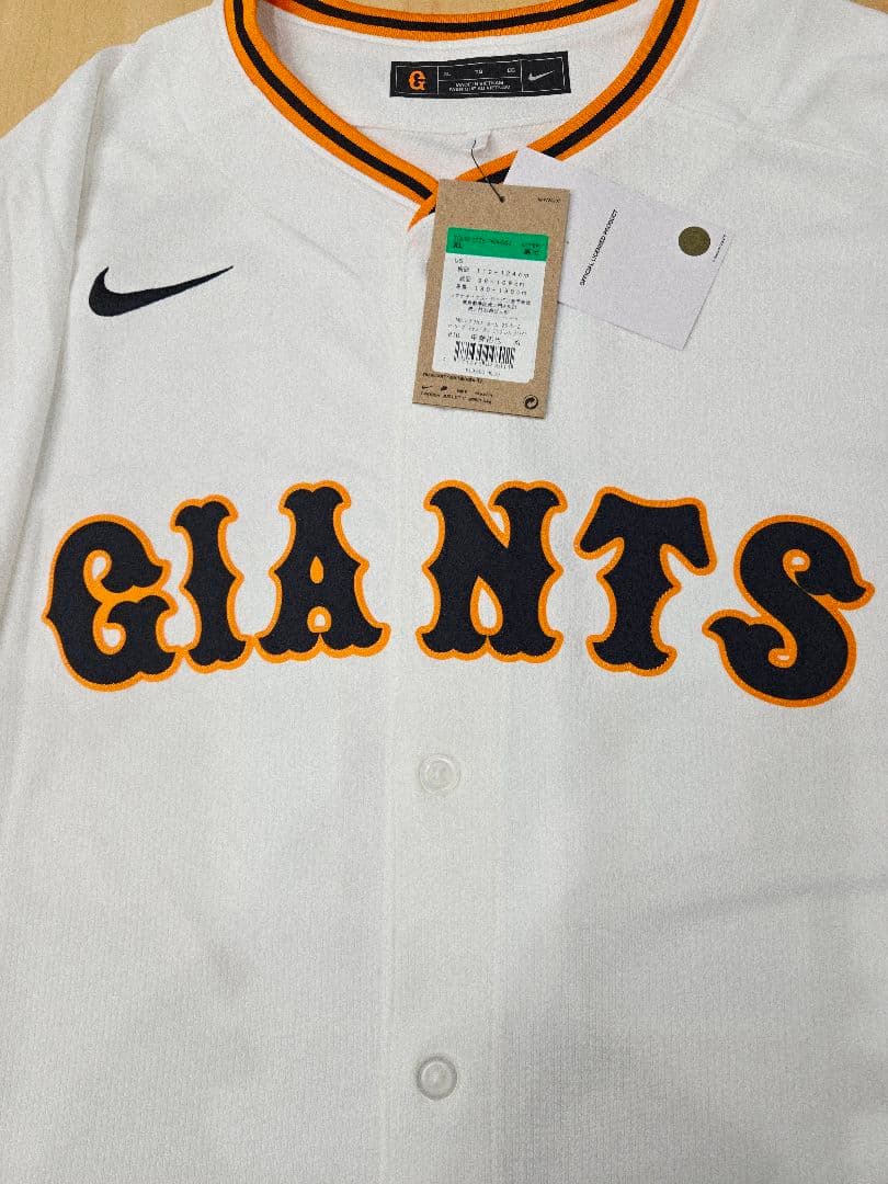 【タグ付き・未使用品】読売ジャイアンツ　甲斐拓也 ユニフォーム XＬサイズ
