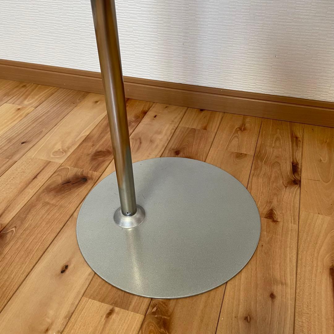 マネキン 金属スタンド付 ブラックxシルバー 持ち運び楽々 軽量タイプ