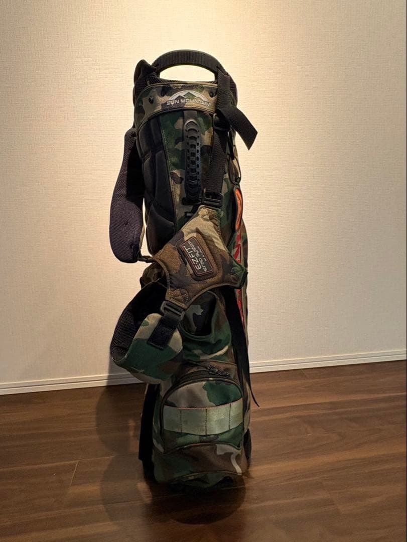 BRIEFING ✖️ビームスコラボ迷彩 キャディバッグ【限定】