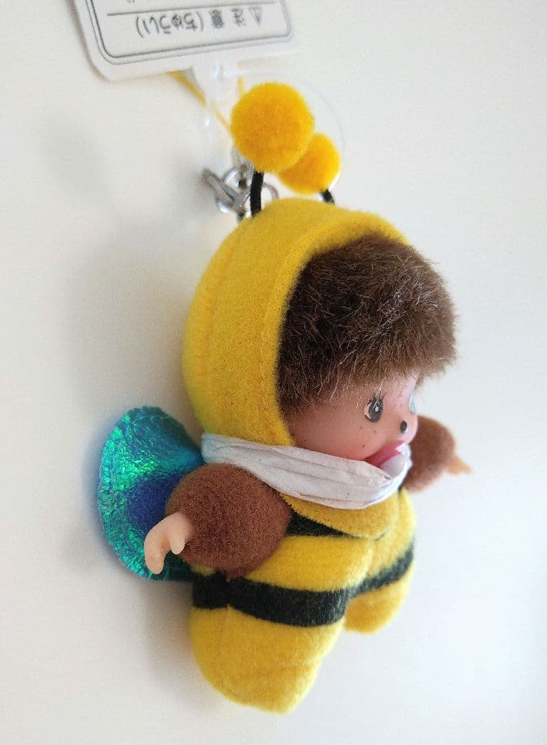 新品 ベビチッチ ハチさん 蜂 ストラップ キーホルダー モンチッチ 29358