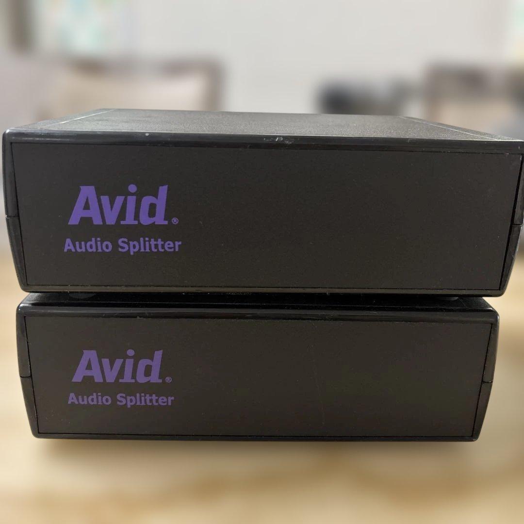 中古品Avid Audio Splitter スプリッター2個