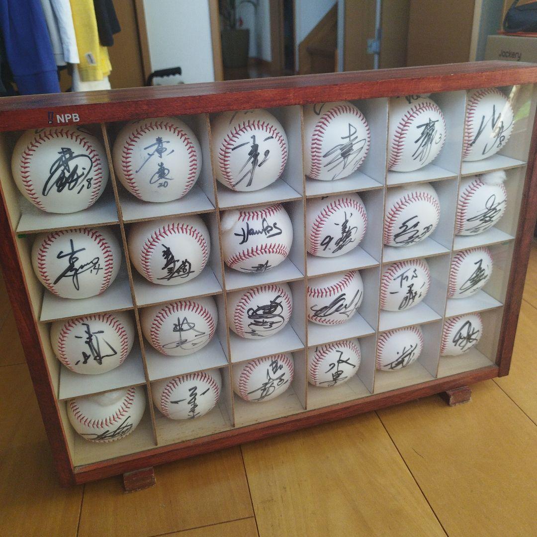 NPB選手サインボール24個セット