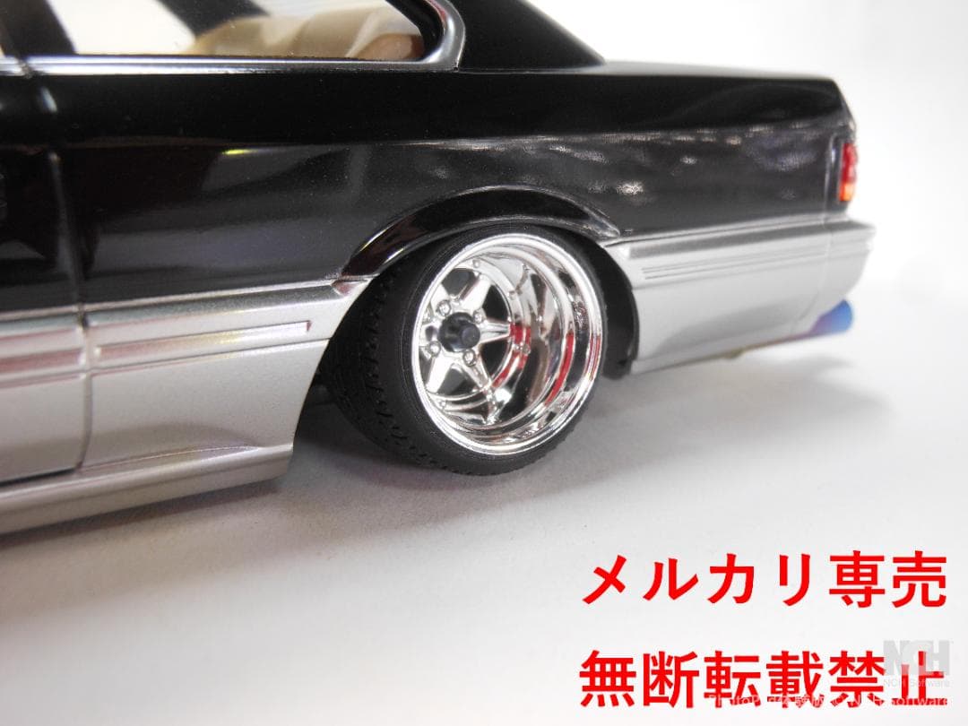 アオシマ　1/24　レパード　前期型　改造完成品