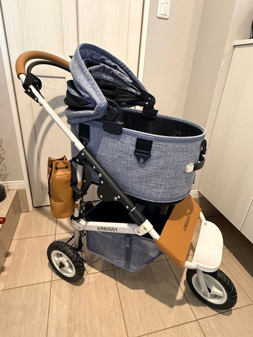 AIR BUGGY DOME3 レギュラー エアーバギー メランジデニム 犬