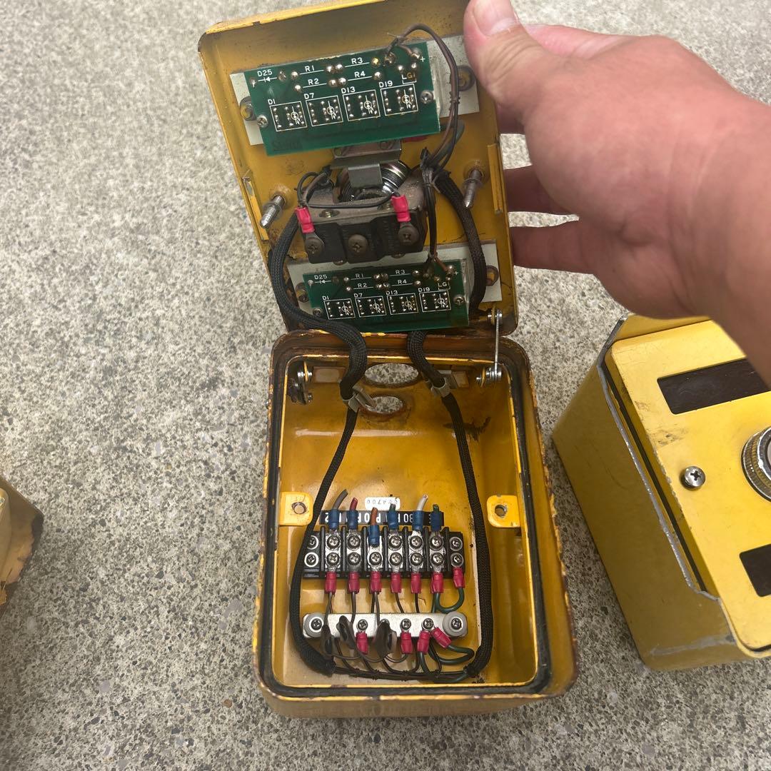 手押し信号ボタン装置 3個セット