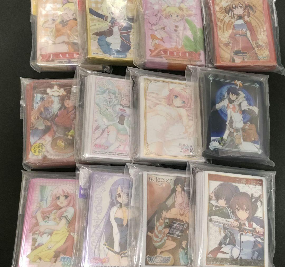 スリーブ102個、プレイマット10枚　まとめ売り/キャラスリ/カードサプライ