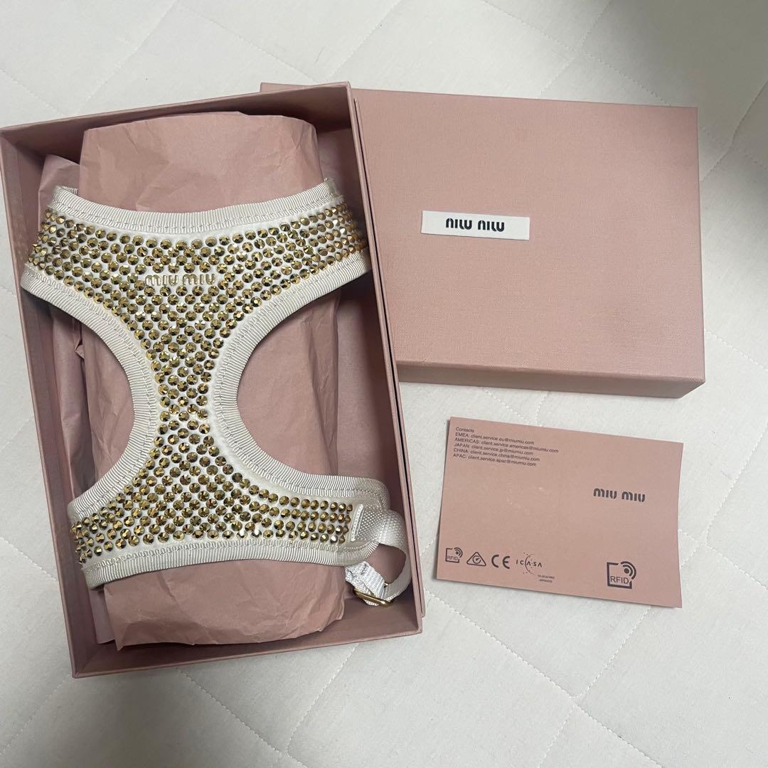 Miu Miu クリスタルスタッズハーネス
