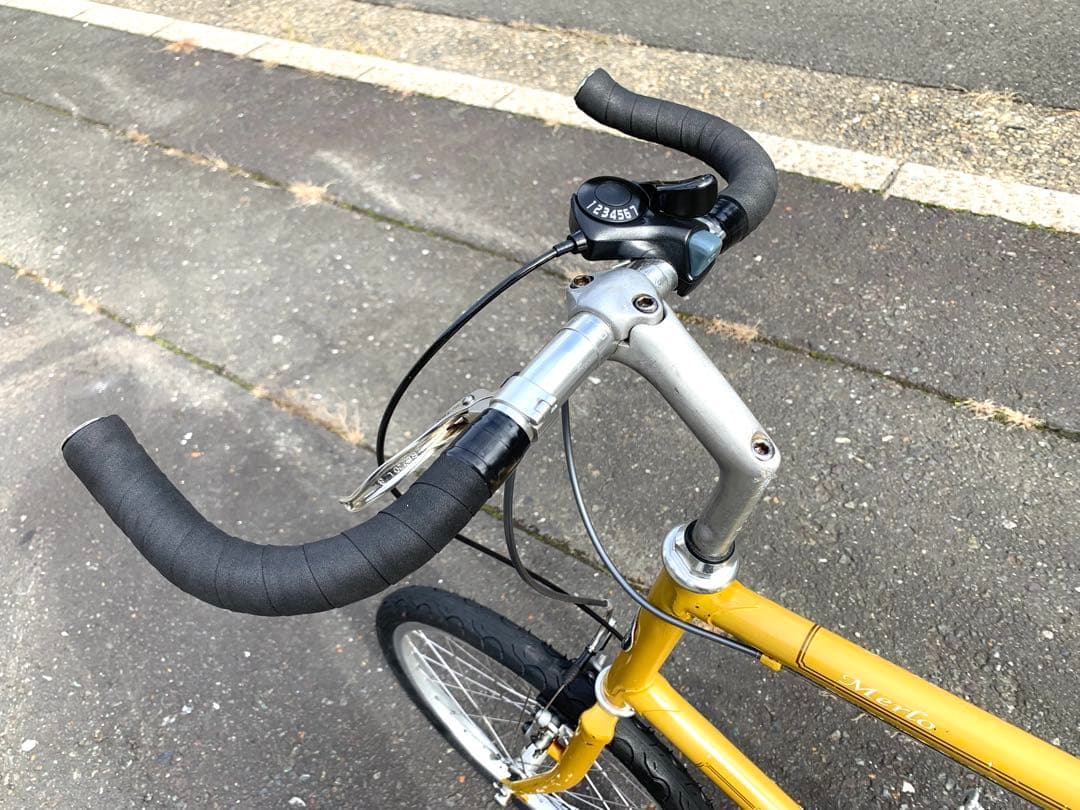 【即乘】送料無料 Bianchi ミニベロ MerCo小径車ロードバイク7速20