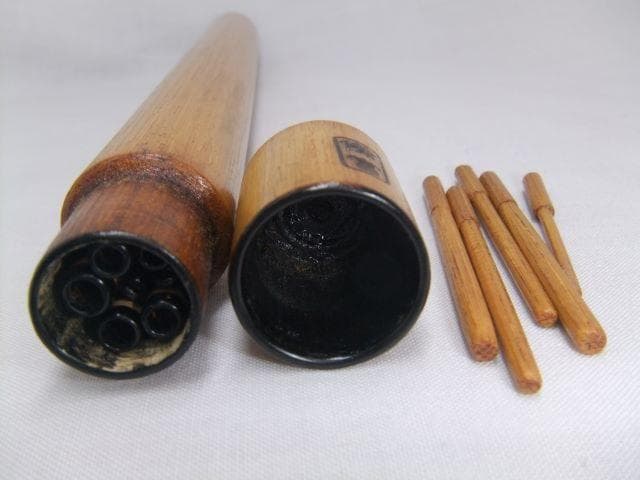 和竿　タナゴ竿　矢竹古竹　95