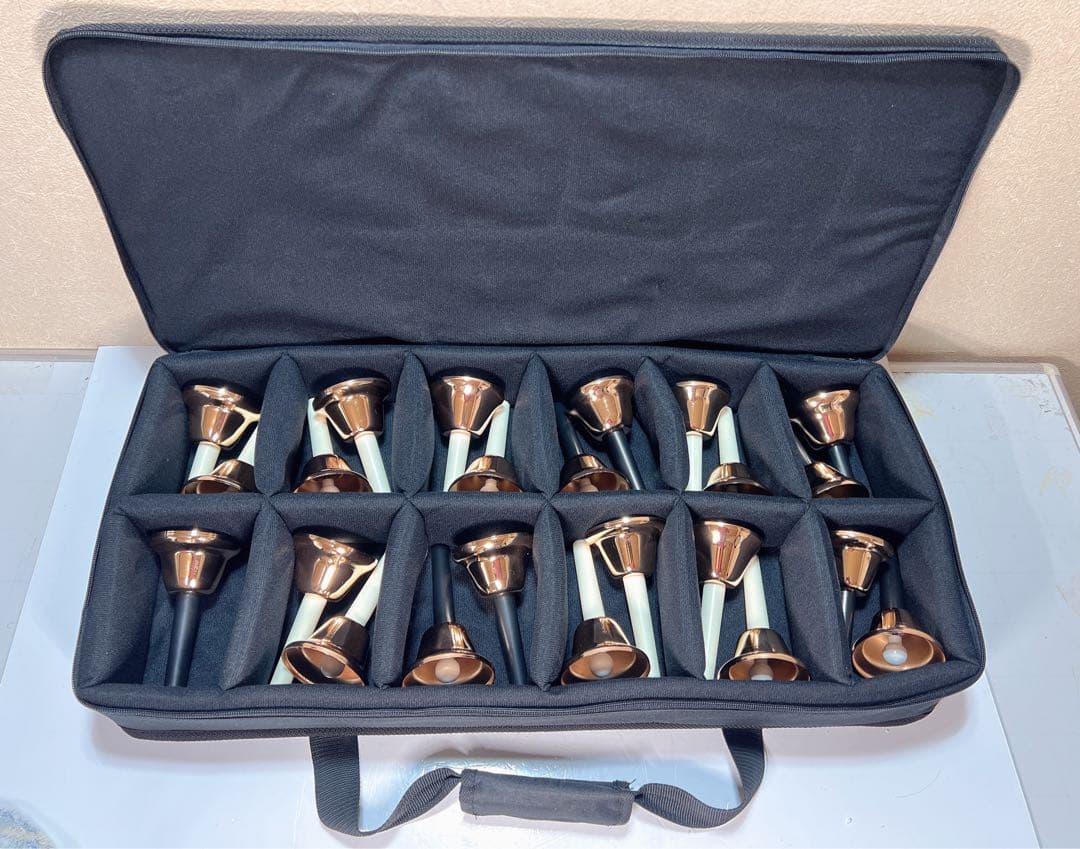 キョーリツミュージックベル ケース付き