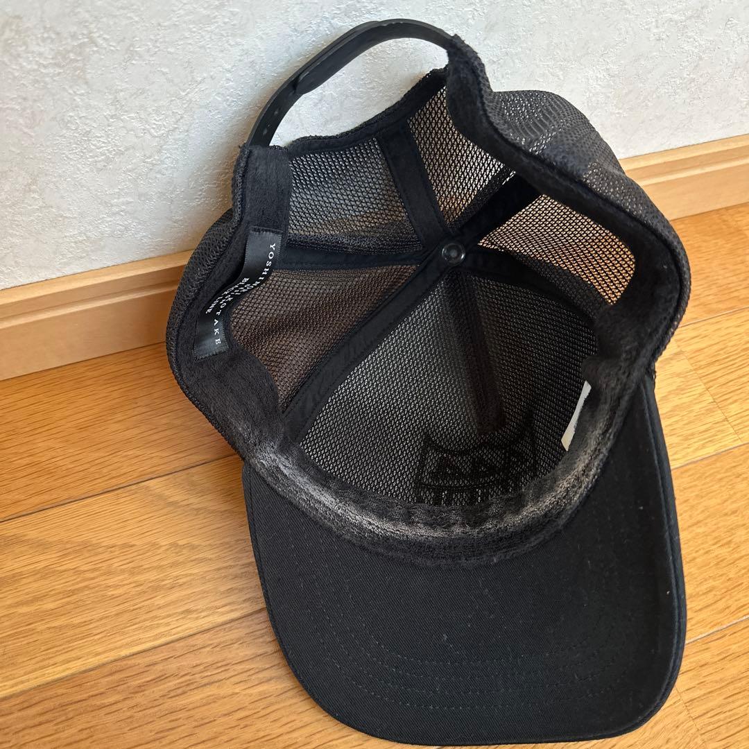 ヨシノリコタケ　ブラックライン　バーニーズ　キャップ