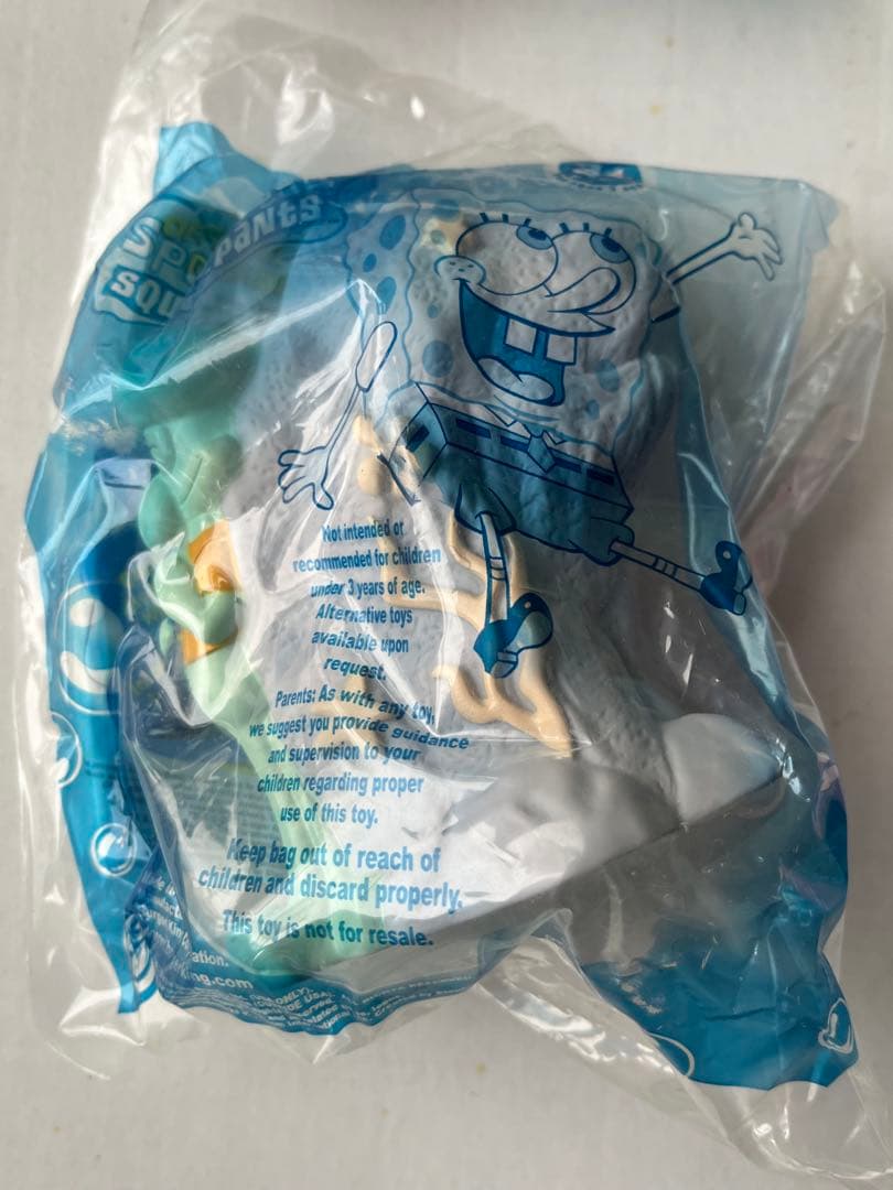 バーガーキング　米国　ミールトイ2002年　 スポンジ・ボブ　全8個セット