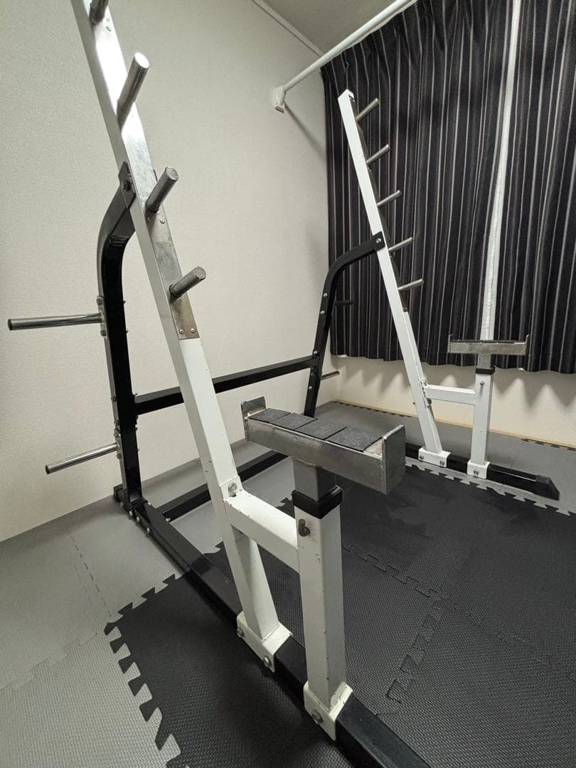 ハーフラック、FIGHTING ウエイトプレート、ベンチセット