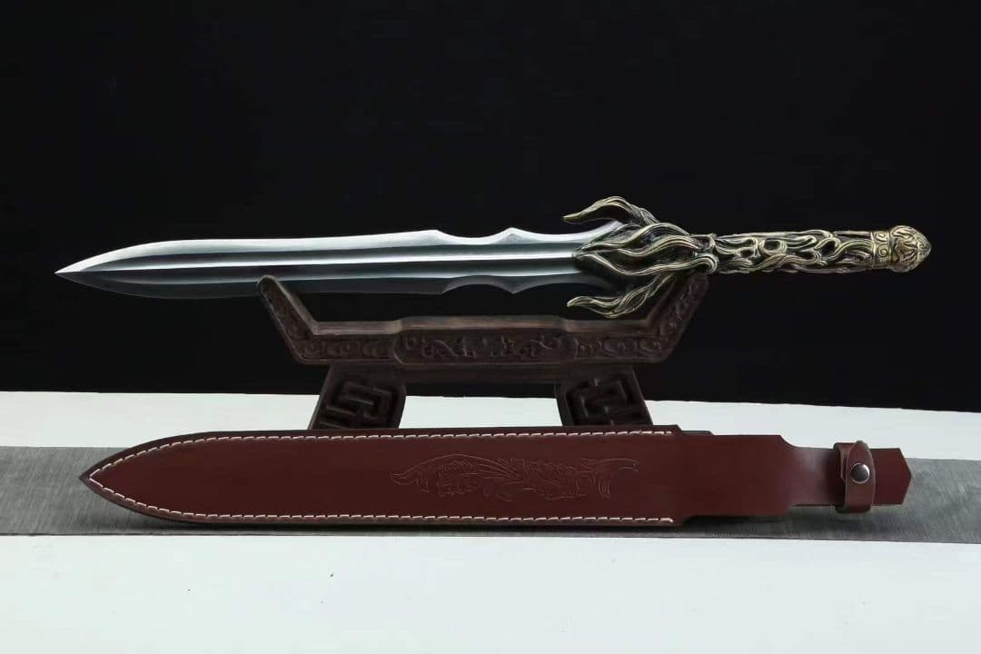 火神剣（ダブルアーク）。古兵器 武具　刀装具　日本刀　模造刀 居合刀  肋差