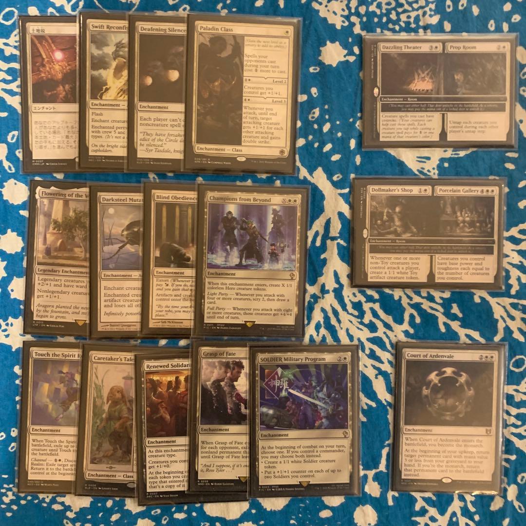 mtg 輝かしい聖戦士、エーデリン　統率者デッキ