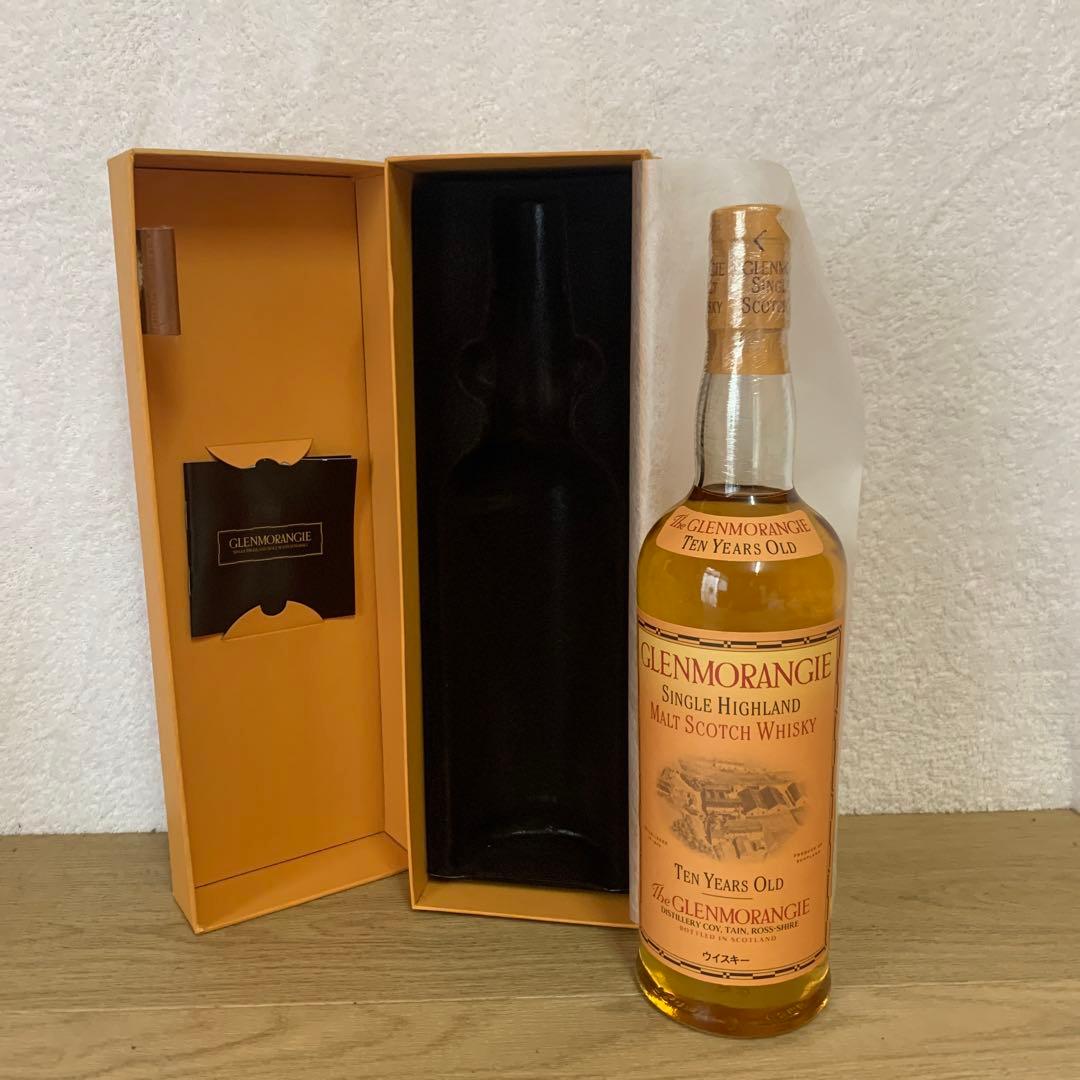 古酒GLENMORANGIE 10年 ギフトボックス付き