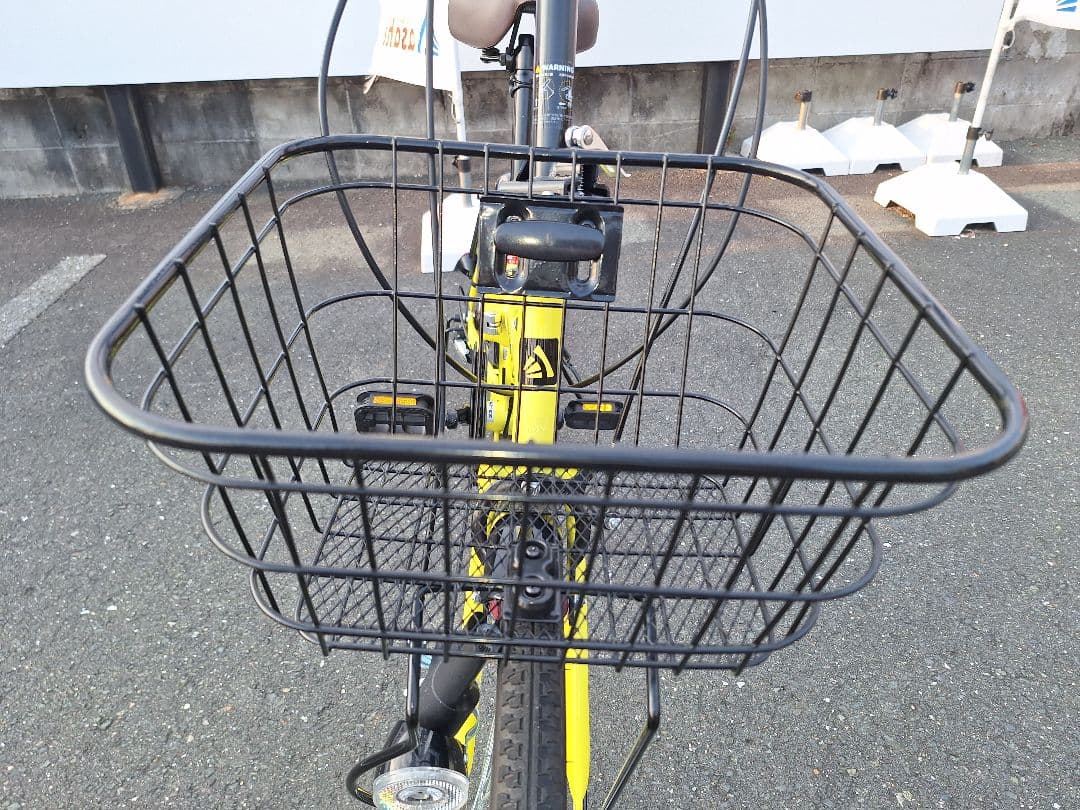 折りたたみ式自転車20インチ イエロー (黄色)引き取り限定(愛知県内)