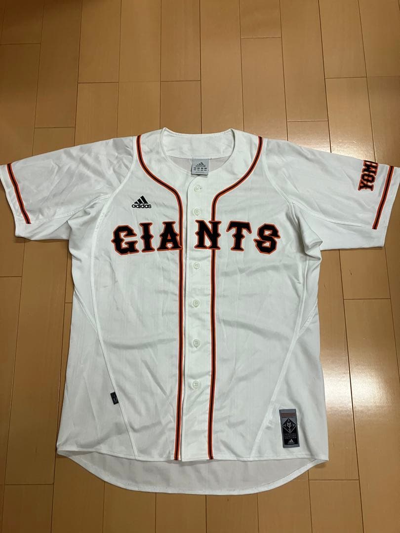 アディダス　ユニフォーム　読売巨人軍　読売ジャイアンツ　背番号無し　無地