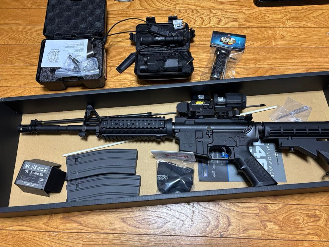 D*G様 東京マルイ　m4a1 mws ガスブローバック　カスタム