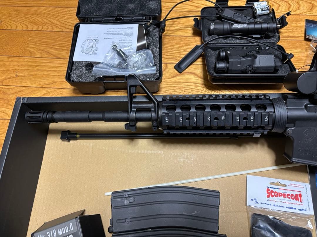 D*G様 東京マルイ　m4a1 mws ガスブローバック　カスタム