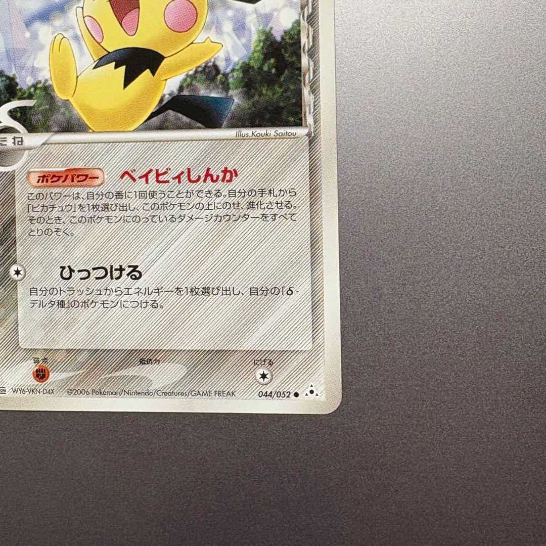 ピカチュー　デルタ種　ピチュー　デルタ種