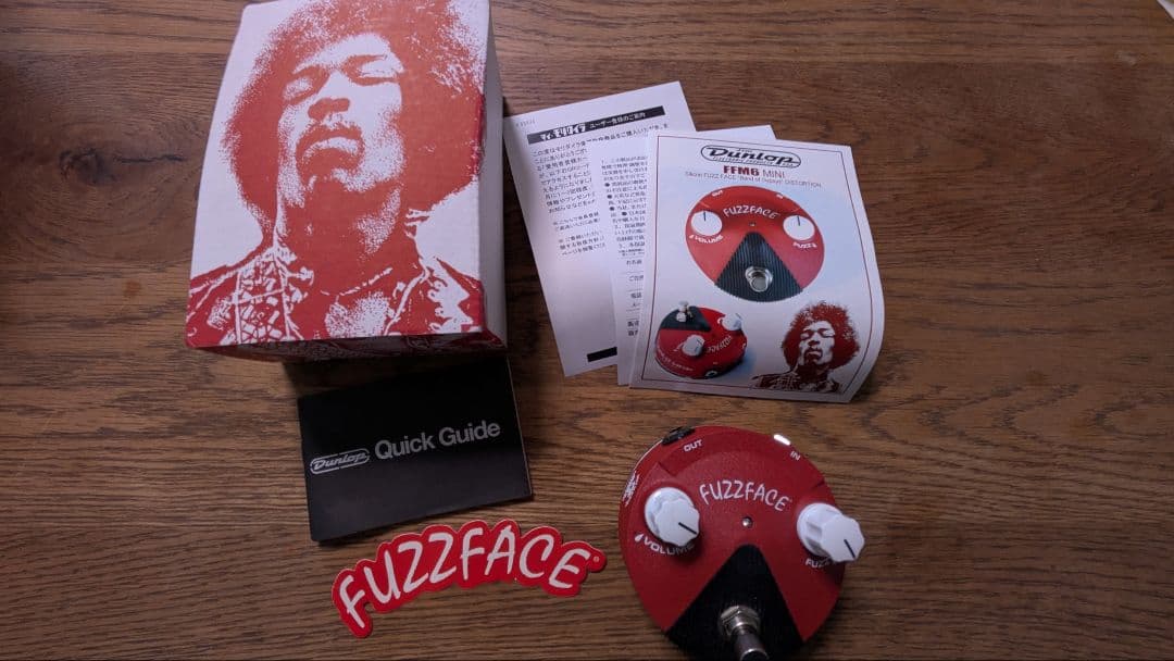 ギター JIM DUNLOP FFM6 Fuzz Face Mini
