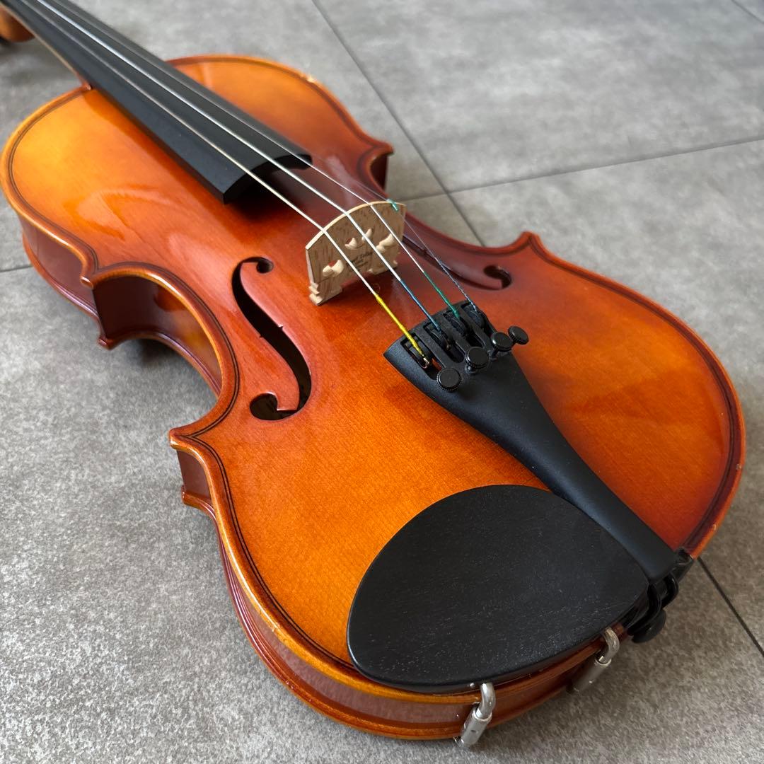 スズキ　バイオリン本体と弓セット　1/2サイズ