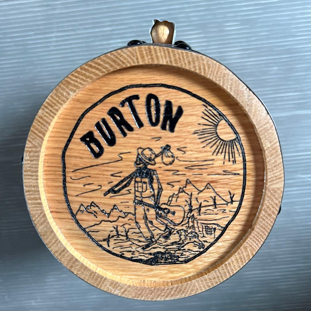 【レア 非売品 新品未使用】 BURTON サーバー 樽 スノボ OLD 初期