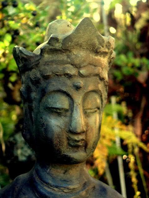 ♥古銅　観音像　大型　51ｃｍ　仏像　観音様　骨董品