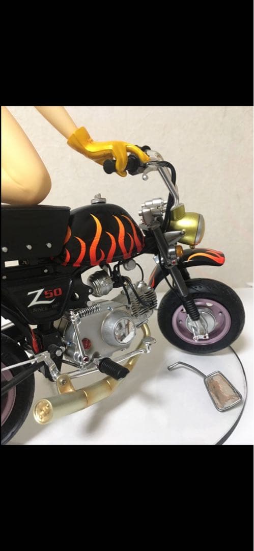 エヴァンゲリオン 葛城ミサト フィギュア ガレージキット　完成品　バイク