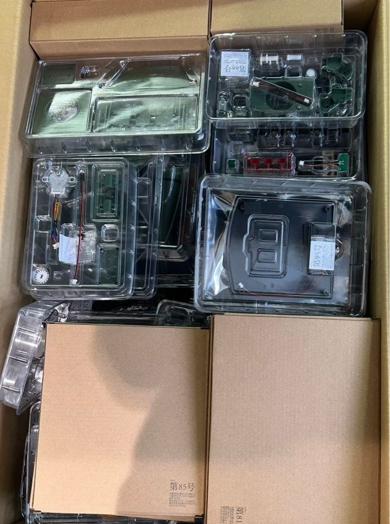 未組立アシェット アルカディア号 ダイキャストギミックモデルをつくる 1-125