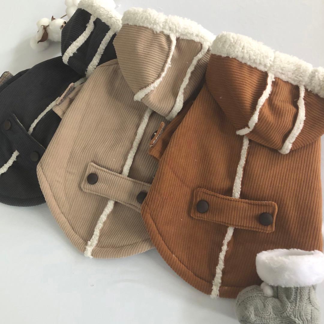 オーダーストップ　コーデュロイボアダッフル　オーダー小型犬