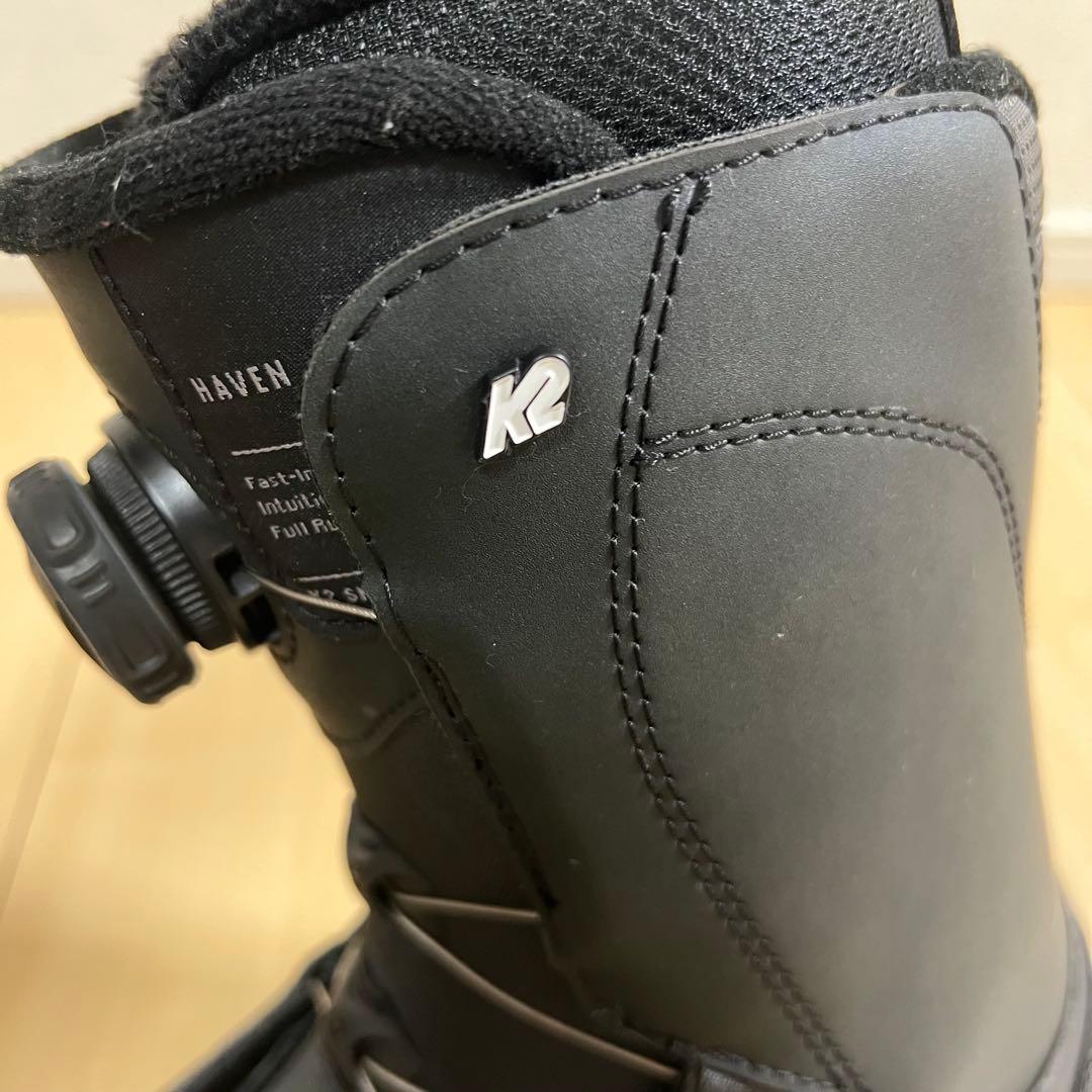 【美品_即日発送】K2 ケーツー スノーボードHAVEN ヘブン23.0cm