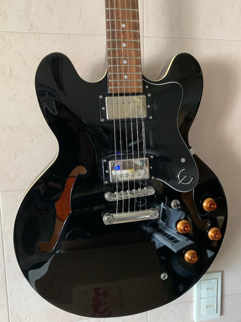 Epiphone DOT EB セミアコ(ES-335廉価版)　黒