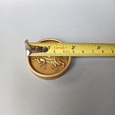 四神獣 書法 圧紙 黄銅 細工 重厚 極少品 文鎮 文房四宝 鎮尺 置物