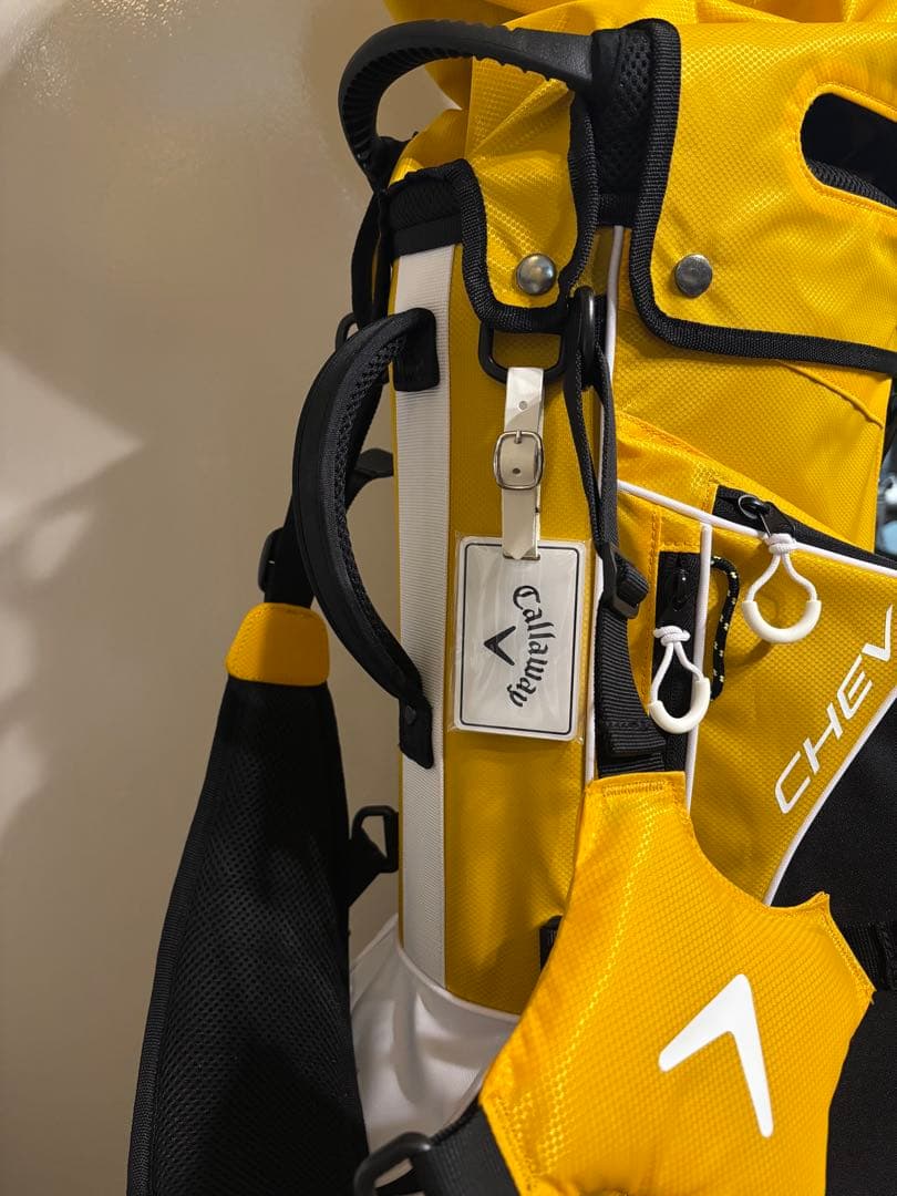 パ*ダ様 【美品】Callaway キャディバッグ イエロー ブラック